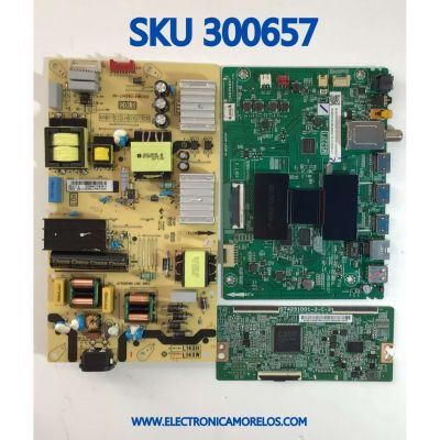 KIT DE TARJETAS PARA TV TCL / MAIN 08-MS22F04-MA200AA / 40-MS22F1-MAC2HG / FUENTE 08-L14XWA2-PW210AA / 40-L14XW2-PWC1CG / 20295431PM2812 / E148158 / T-CON 342911008 / ST4251D01-3-C-3 / PANEL LVU430NEBL / MODELO 43S525